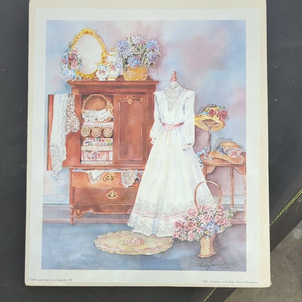 Invitation To The Past Print by Shirley Blackketter
